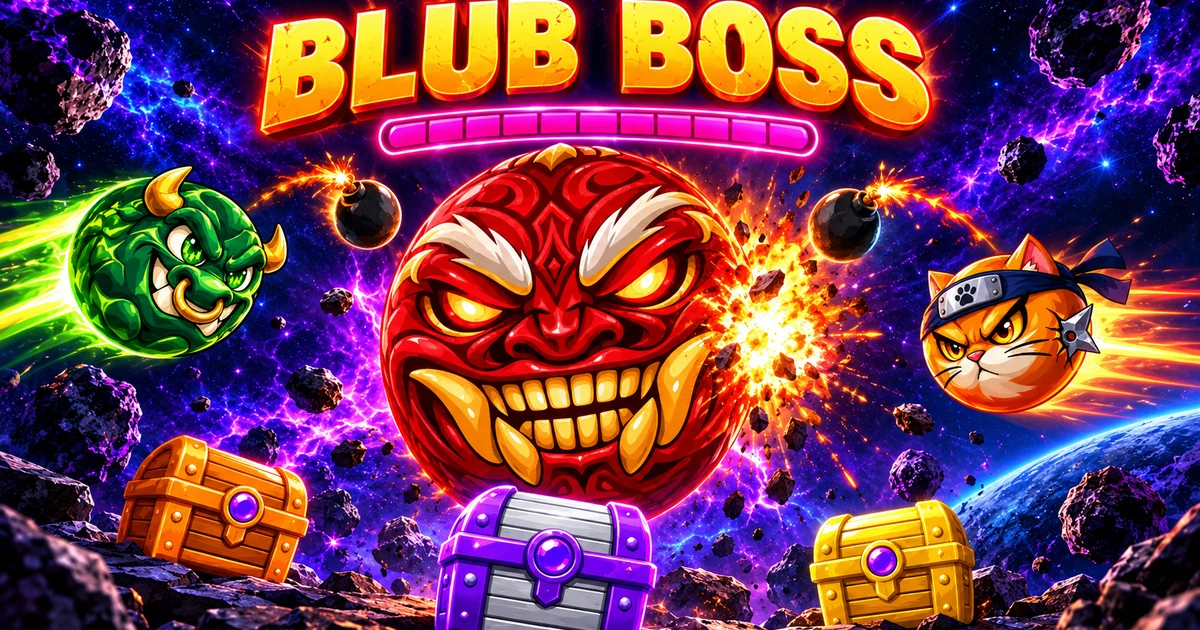 Blub: the boss on the shared map — Crybble Wars