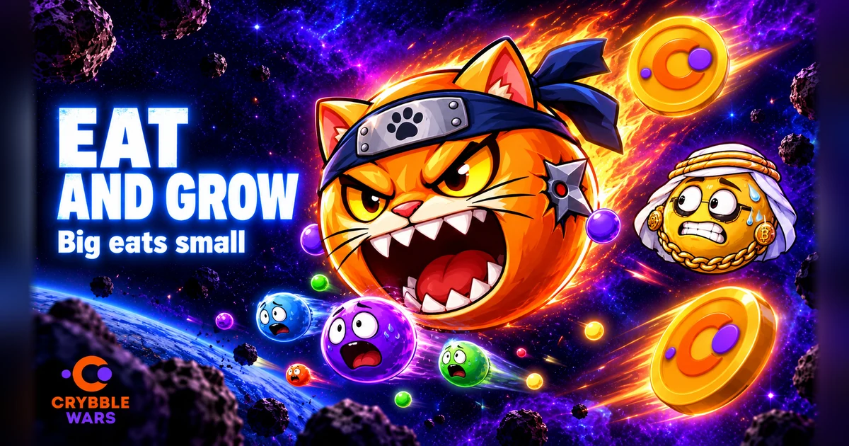 Game cá lớn nuốt cá bé: ăn và lớn dần — Crybble Wars